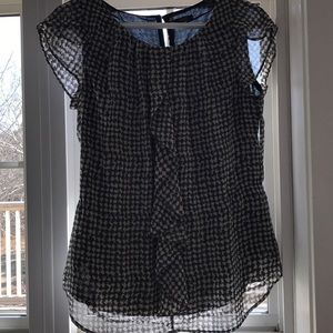 Esprit capped sleeve summer top